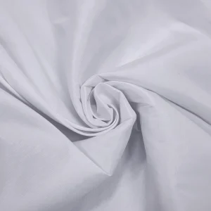 TWO TONE STRETCH TAFETTA WHITE