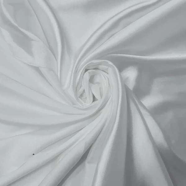 SATIN 2TONE REVERSIBLE STRETCH WHITE