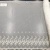 TULE(BD)-BCRM#1 TULLE BORDER BELL CRM IVORY