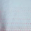 TULLE BORDER EMBROIDERY PINK HEARTS
