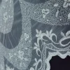TULLE BORDER EMBROIDERY(2) CREAM