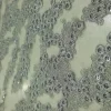 TULLE FLAME BALL EMBORIDERY SPANGL SILVER