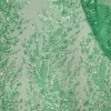 TULLE EMBORIDERY BEADS AND SEQUINS S FEATHER MINT