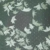 TULLE SEQUINS AND BEADS LEAF IVORY
