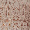EMBROIDERED TULLE WITH BEADS and  SEQUENCE DETAIL DIAMOND