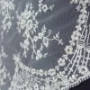 TULLE CORDED LUREX SFLO IVORY