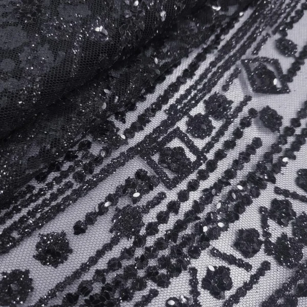 TULECM-WAVE.B-2.webp TULLE WITH METALLIC CAVIAR BLACK