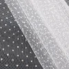 SOFT TULE DOTTED WHITE n GOLD
