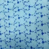 TULLE EMBORIDERY SFLORAL METALLIC ROYAL