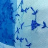 TULLE EMBORIDERY SFLORAL METALLIC ROYAL