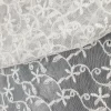 TULLE EMBORIDERED FOILED SMALL FLORAL WHITE
