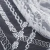 TULLE BRIDAL LACE HEAVY BEADED CLEO WHITE