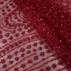 TULLE BRIDAL LACE HEAVY BEADED ECLIPSE3 RED