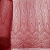HEAVY BEADED TULLE BRIDAL LACE SOFIA2 RED