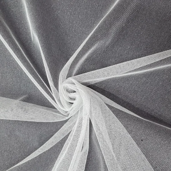 METALLIC TULLE SILVER