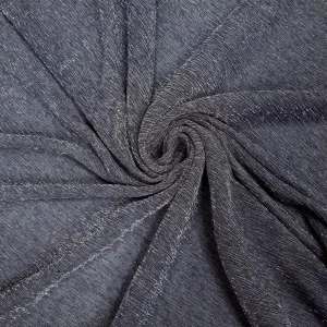 PLISSE LUREX TULLE GRAY