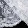TULLE RIBBON AND SEQUINS WHITE