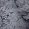 TULLE RUFFLED SILVER