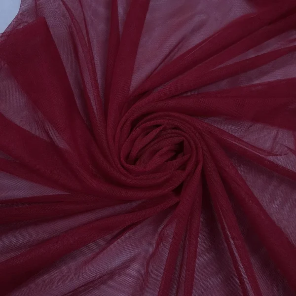 TULLE SOFT BLOOD RED
