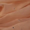 TULLE SOFT WITH STUD  EMBELLISHMENTS WHITE