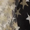 TUL METALIC STAR FOILED IVORY