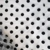 TULLE STIFF WITH POLKA DOT WHITE