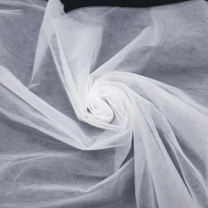 VEILING WARP KNTD BLUEWHITE