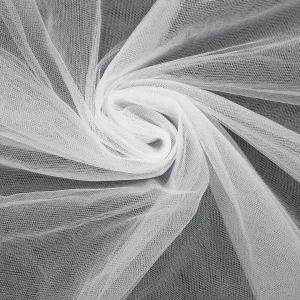TULLE MICRO ILLUSION WHITE(2)