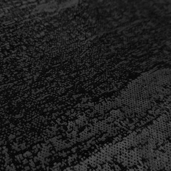VELOUR FOIL EMBOSSED  BLACK