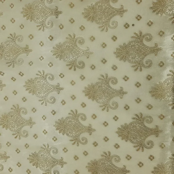 VELOUR PRINTED VERSACE WHITE