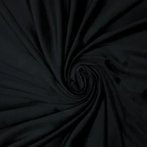 VELOUR POLYESTER DULL BLACK