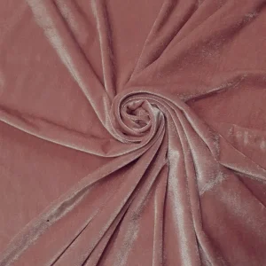 VELOUR POLYESTER BLUSH