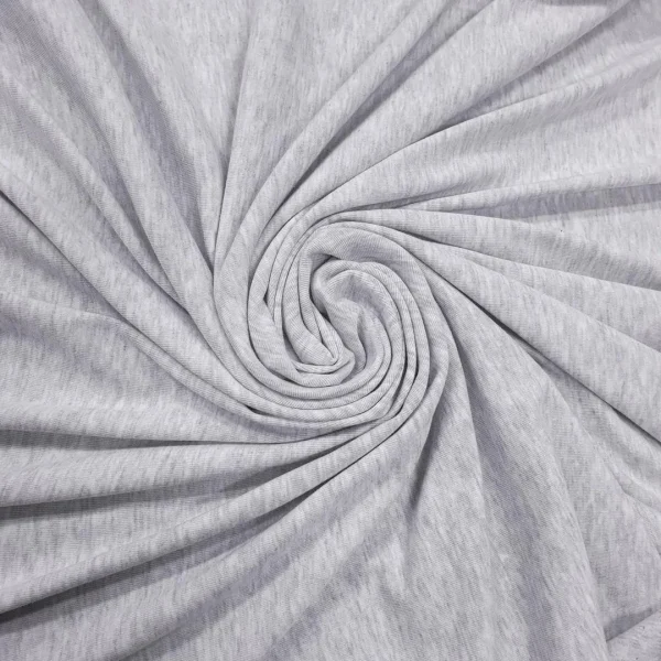 VISCOSE LYCRA HEAVY MELANGE GREY