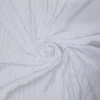 VISCOSE LYCRA PLEATED WHITE