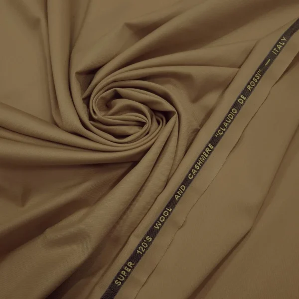 WOOL SUITING CLAUDIO DE ROSSI  (120S) GOLD