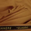 WOOL SUITING CLAUDIO DE ROSSI  (120S) MUSTARD