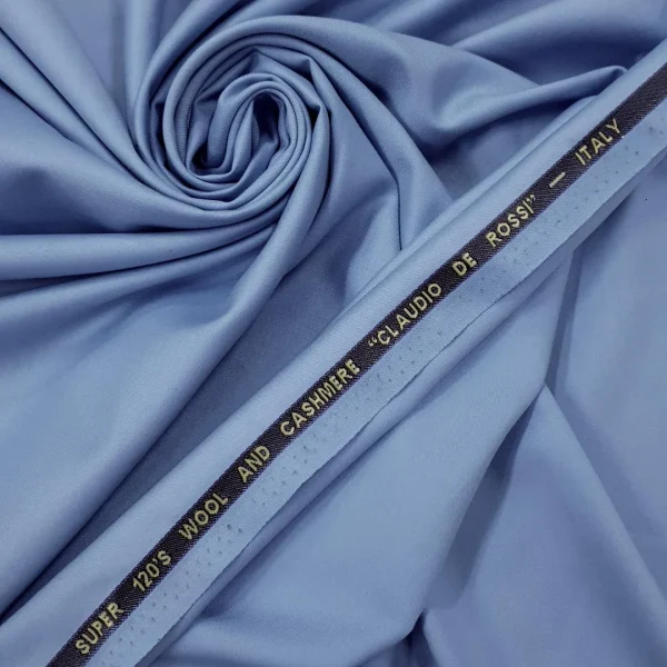 WOOL SUITING CLAUDIO DE ROSSI  (120S) POWDER