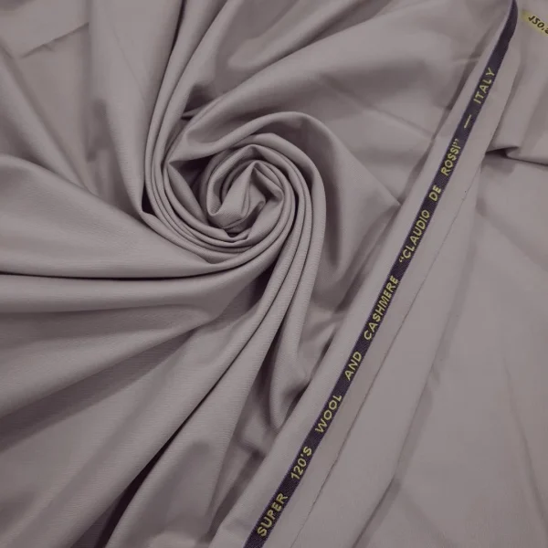 WOOL SUITING CLAUDIO DE ROSSI  (120S) STONE 1