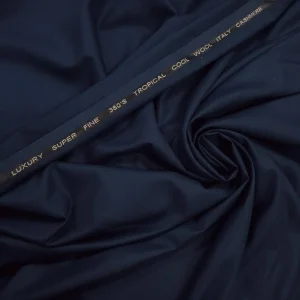 TROPICAL CASHMERE WOOL SUITING (380S) TEAL