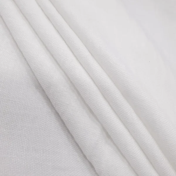 LINEN FAUX SLUBBED IVROY