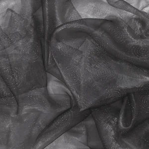 ORGANZA WITH EMELLISHED CAVIER GREY