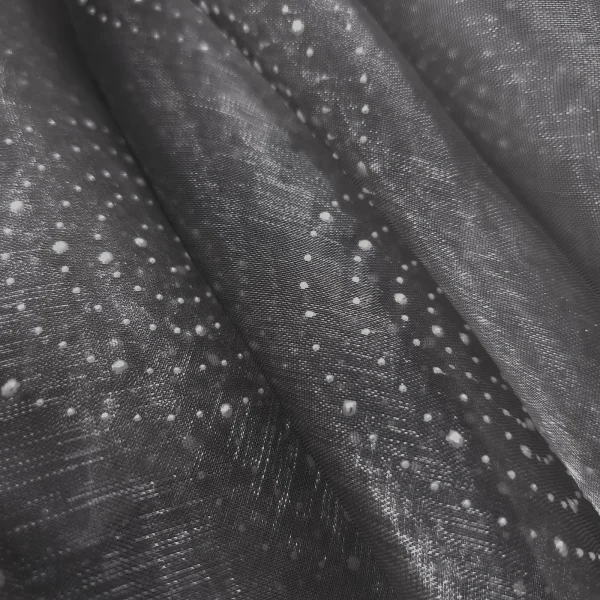 ORGANZA WITH EMELLISHED CAVIER GREY