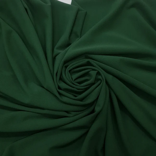 SCUBA CREPE  EMERALD GREEN